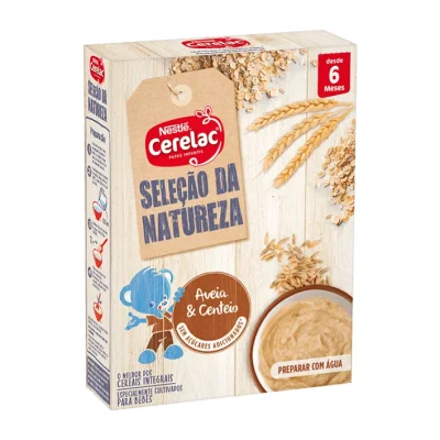 Nestlé Cerelac Nature Selection Oats & Rye 9x240g