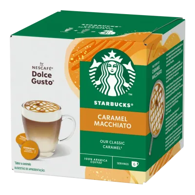 Starbucks Dolce Gusto Caramel Macchiato 12 Capsules