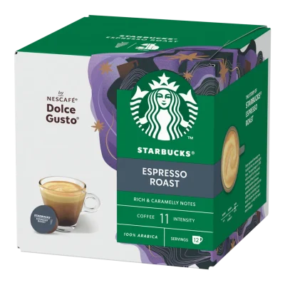 Starbucks Dolce Gusto Espresso Roast 12 Capsules