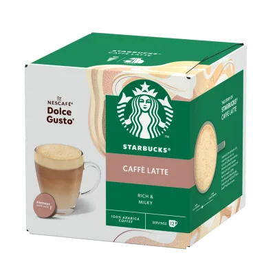 Starbucks Dolce Gusto Cafe Latte 12 Capsules
