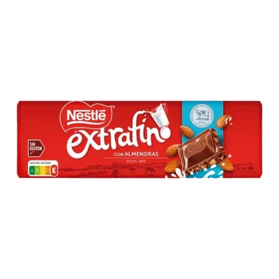 Nestlé Extrafine Milk Chocolate Almond 15x250g