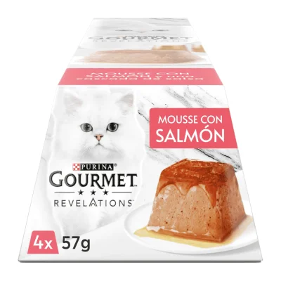 Purina Gourmet Revelations Mousse Salmon 4x57g