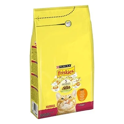 Friskies Cat Hairball Chicken and Vegetables 1.5kg