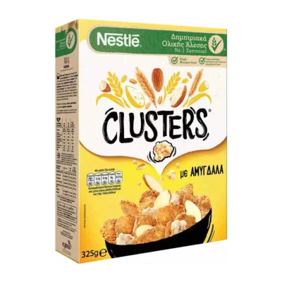 NESTLÉ CLUSTERS Cereal 16x325g N1 XE