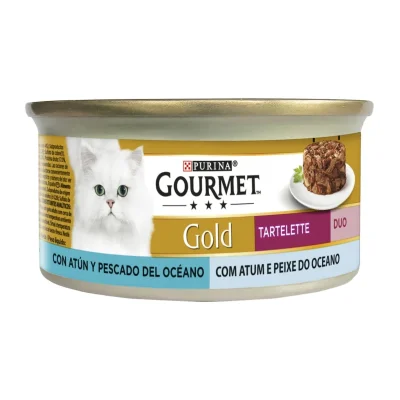 Gourmet Gold Tartelette Duo Tuna & Ocean Fish 24x85g