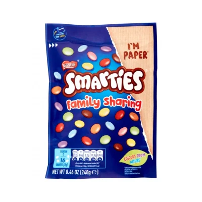 Smarties Pouch 240gr Family Pack