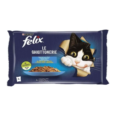 Felix Fantastic Salmon And Flounder 85g