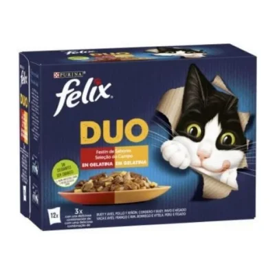 Felix Fantastic Duo Delicious Countryside in Jelly 12x85g