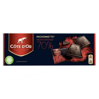 Côte d'Or Mignonnettes Noir de Noir 70% 180g