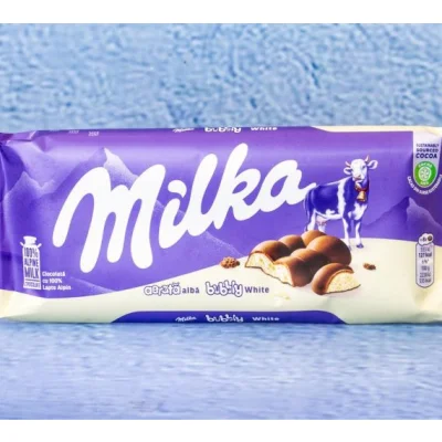 Milka Bubbly White 95 Gr
