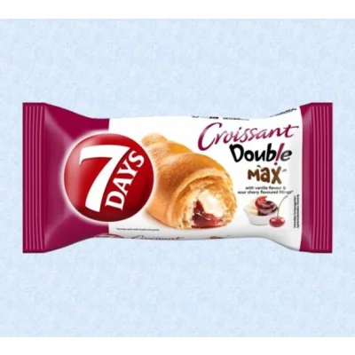 7 Days Double Max Croisant Cherry 80gr