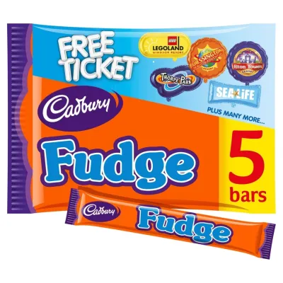 Cadbury Fudge 5 Pack 110g