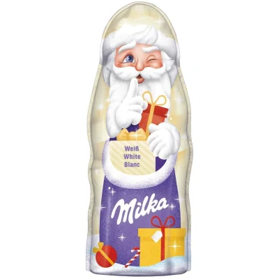 Milka Santa Claus White Chocolate 90g
