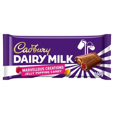 Cadbury Dairy Milk Marvellous Jelly Popping Candy 160g