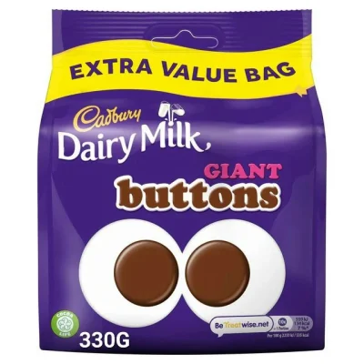 Cadbury Dairy Milk Giant Buttons 330g