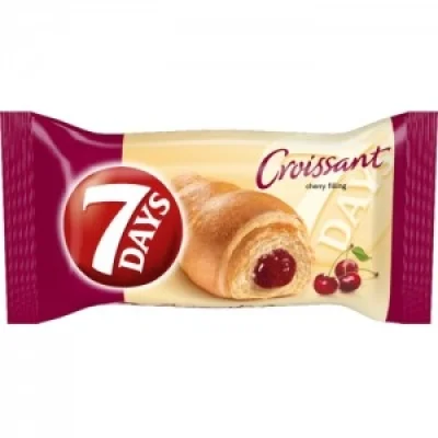 7 Days Croissant Midi Cherry 60g