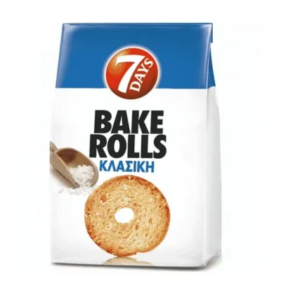 Bake Rolls 7 Days Natural 150g