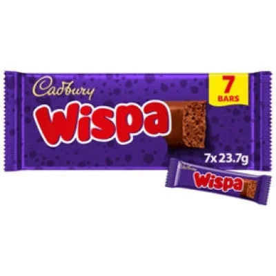 Cadbury Wispa 7 Pack 165.9g