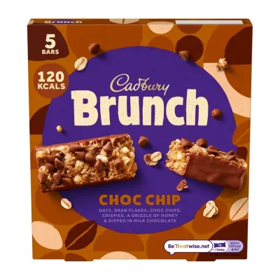 Cadbury Brunch Bar Choc Chip 140g