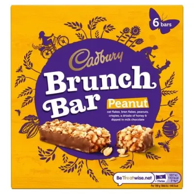 Cadbury Brunch Bar Peanut 140g