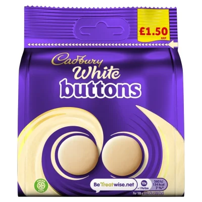 Cadbury White Buttons 85g