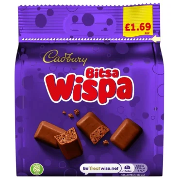 Cadbury Bitsa Wispa 85g