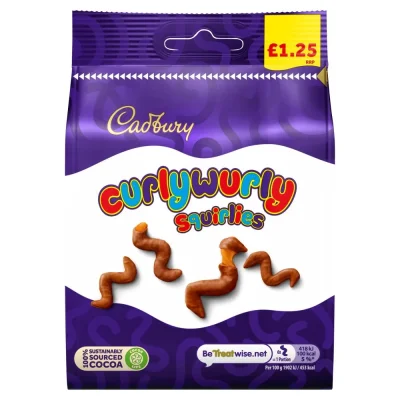 Cadbury Curly Wurly Squirlies 85g