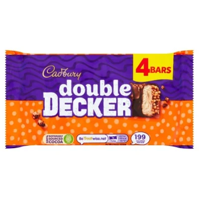 Cadbury Double Decker 4 Pack 149.2g
