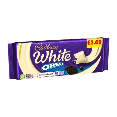 Cadbury Oreo White Chocolate 120g