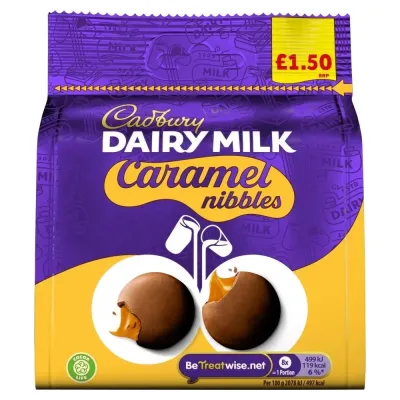 Cadbury Caramel Nibbles 85g