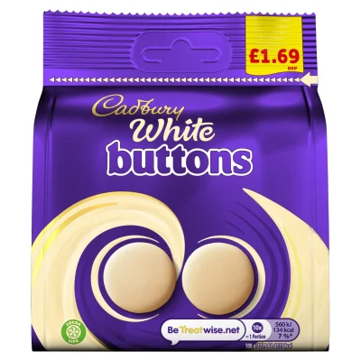 Cadbury White Buttons 85g