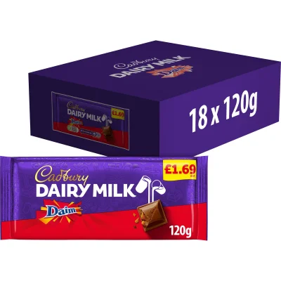 Cadbury Dairy Milk Daim 120g