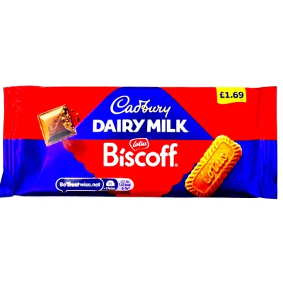 Cadbury Dairy Milk Biscoff 95g