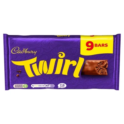 Cadbury Twirl 9 Pack 193.5g