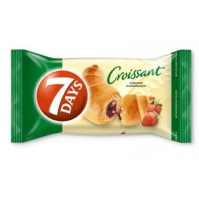 7 Days Midi Croissant Strawberry 60g