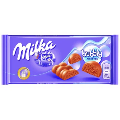 Milka Bubbly Alpine Milk 90g