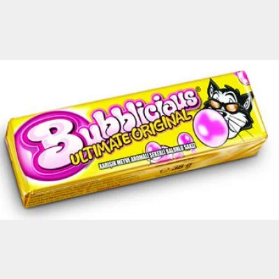 Bubblicious Chewing Gum Tuttifruitti   38 gr