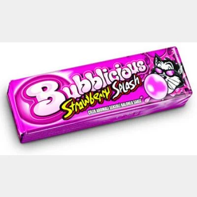 Bubblicious Chewing Gum Strawberry  38 gr