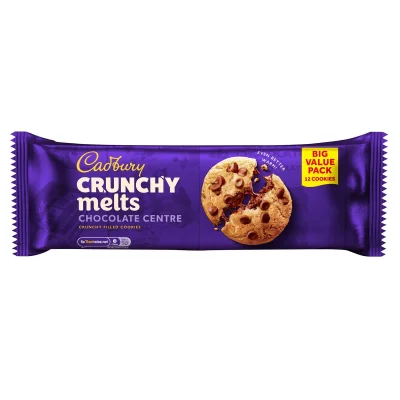 Cadbury Crunchy Melts Chocolate 312g