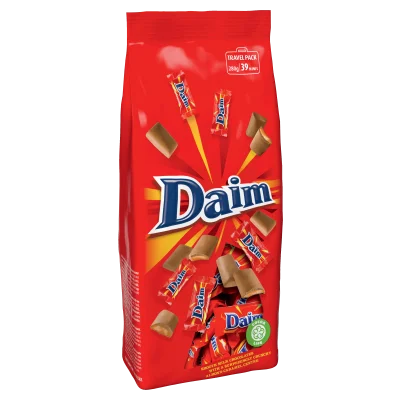 Toblerone Daim Mini Milk Caramel