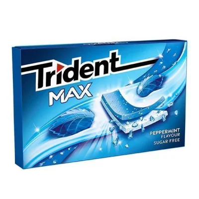 TRIDENT MAX PEPPERMINT 12x27gr.