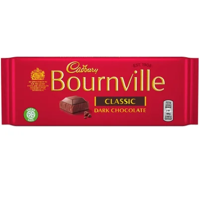 Cadbury Bournville Orange 100g