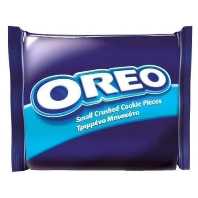 OREO SMALL CRUSHED COOKIE PIECES 400gr