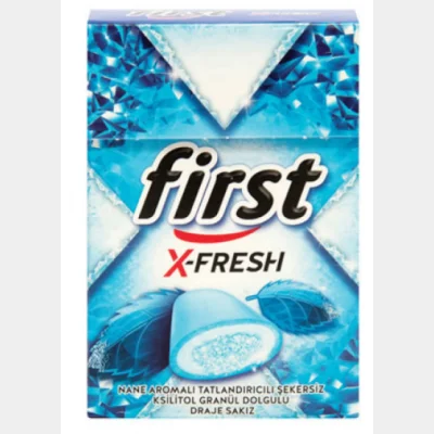 First X Fresh Fliptop Mint Gum  20 gr