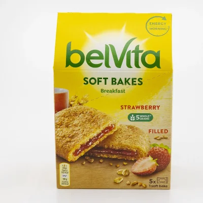 Belvita Cookies Strawberry Filled 250g