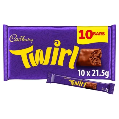 Cadbury Twirl 10 Pack 215g