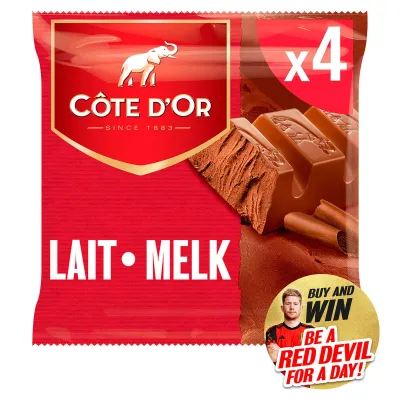 Côte d'Or Bar Milk 4-Pack
