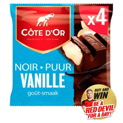 Côte d'Or Vanilla 4-Pack