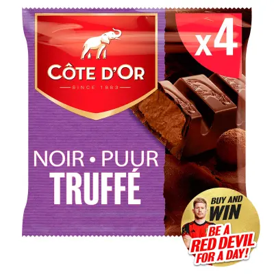Côte d'Or Bar Praline Truffle 4-Pack