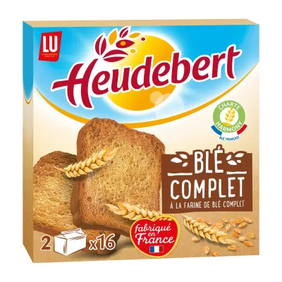 Heudebert Whole Wheat Rusk 280g